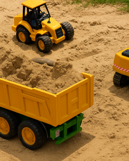 8 Ton Washed Play Pen Silica Sand